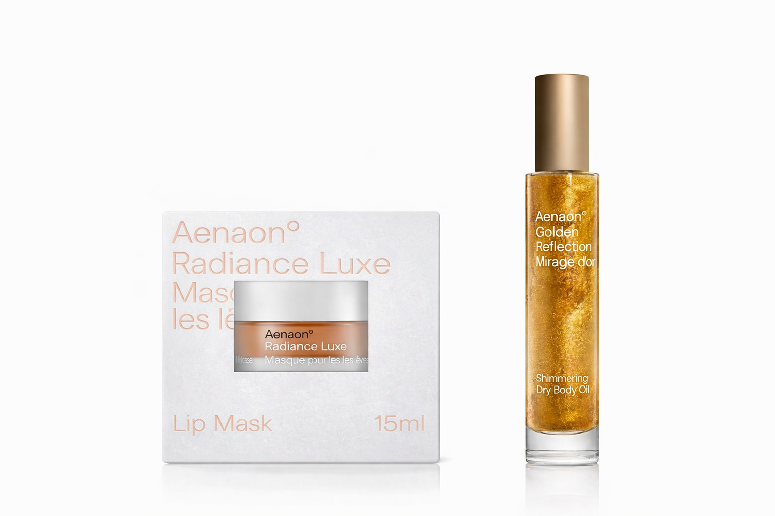 Ramadan Bundle- Shimmer Body Oil & Lip Mask
